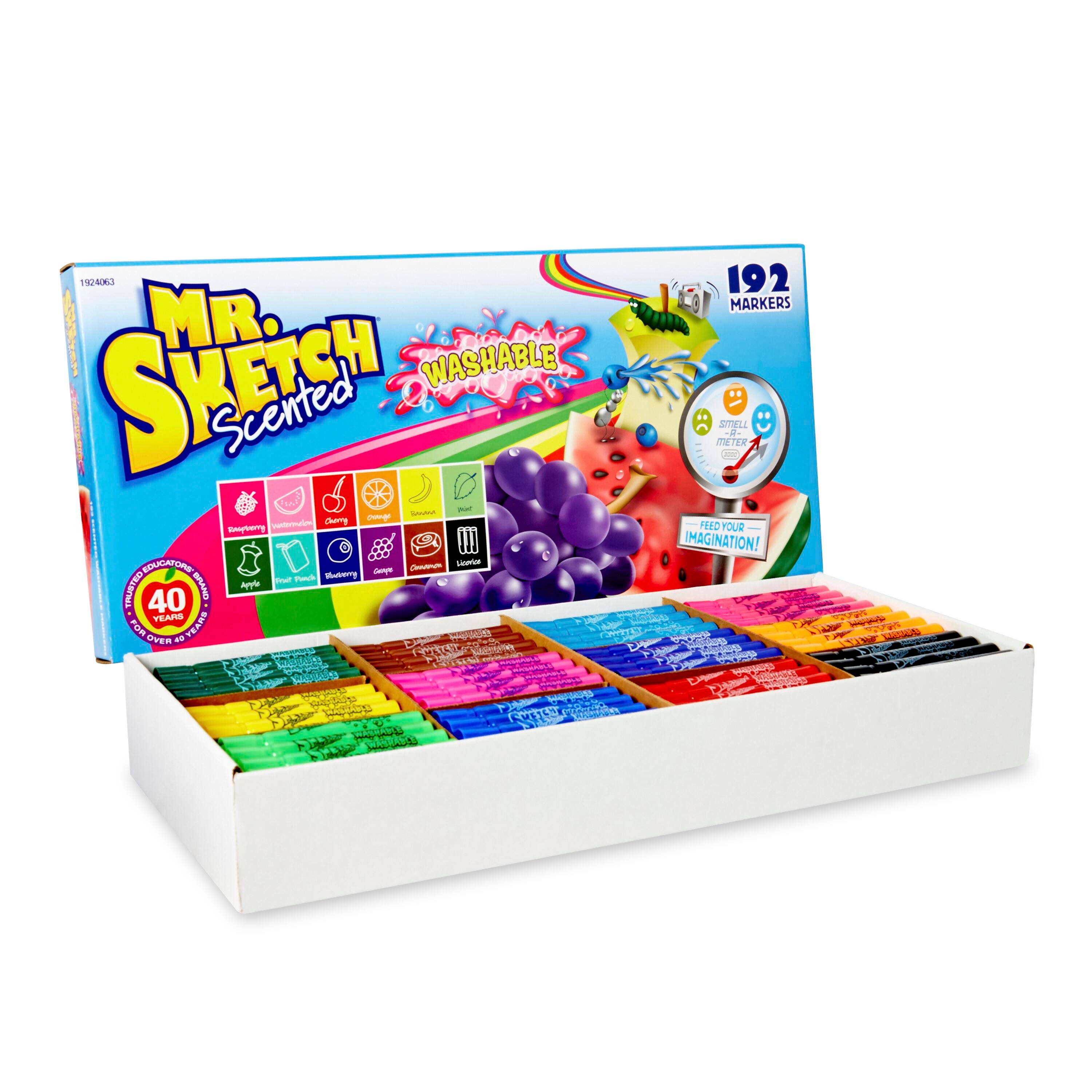 Mr. Sketch Scented Washable Markers, Assorted Scents and Colors